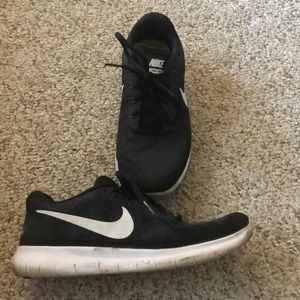 Black Nike sneakers